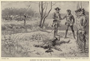 Alamance de eerste slag van de revolutie