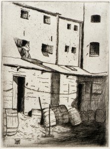 Coon Alley door J. Alden Weir
