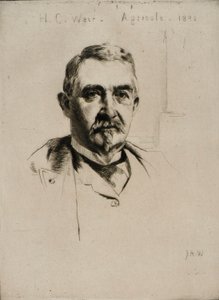 Portret van kolonel H.C. Weir (Agricola)