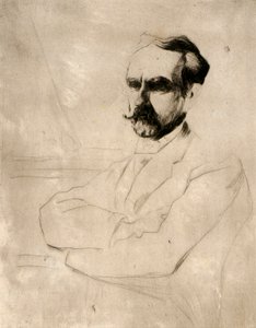 Portret van Dr. Robert F. Weir door J. Alden Weir