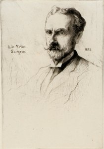 Portret van Dr. Robert F. Weir