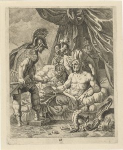 Achilles geneest Telephos