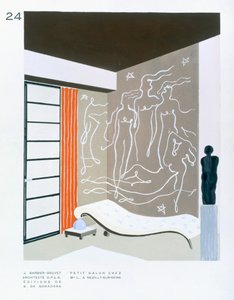 Petit Salon Chez door J. Barbier Bouvet