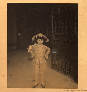 Edward Cavendish als page bij de kroning van Edward VII