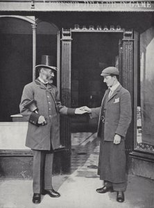 Hocktide in Hungerford, Roepende die Pennies Verzamelt door J. Benjamin Stone