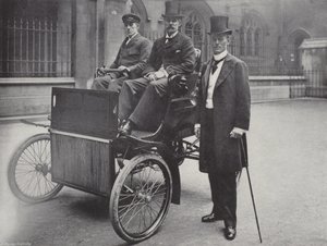 Sir J. Dickson-Poynder, Bart., en Majoor Seely door J. Benjamin Stone
