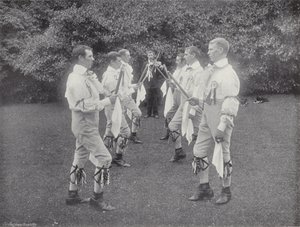 Stratford-on-Avon Mop, dansen de Hay door J. Benjamin Stone
