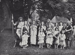 Het Sherborne Schouwspel, een Engelse Stamhoofd, Stamleden en Families