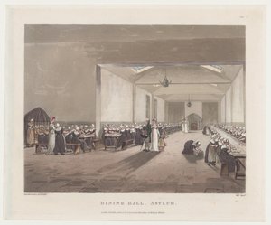 Eetzaal, Asiel door J. Bluck