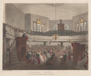 Magdalen Kapel, 1 februari 1809 door J. Bluck