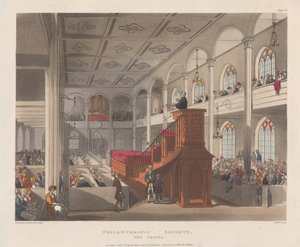 Filantropische Vereniging, De Kapel, 1 april 1809 door J. Bluck