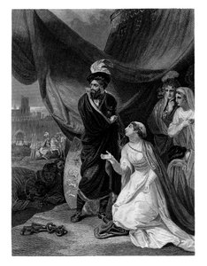 De Overgave van Calais, 1860 door J. C. Armytage