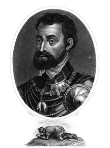 Karel V, Koning van Spanje en Heilige Roomse Keizer door J. Chapman