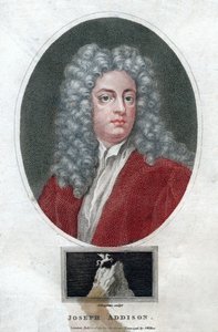 Joseph Addison, Engels politicus en schrijver, 1796 door J. Chapman
