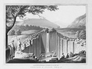 Fontein van Siloam. Johannes. 9.7., 1830