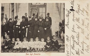 De Deense koninklijke familie door J. Peterson and Co