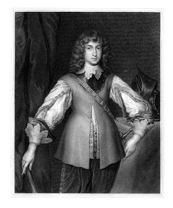 Prins Rupert, royalistische cavaleriecommandant van de Engelse Burgeroorlog, 19e eeuw.