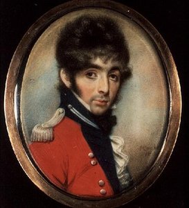 Miniatuur van een Onbekende Officier