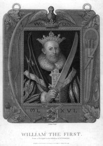 Willem I, Koning van Engeland, 1793 door J. Fittler