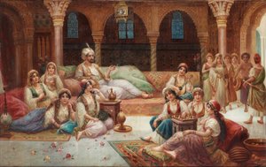 In een harem