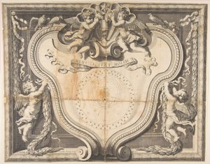 Het Copernicaanse systeem, ca. 1639 door J Girardin