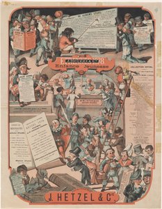 Fondslijst van J. Hetzel & Cie te Parijs Etrennes 1878 (titel op object)