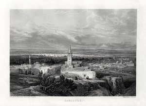Damascus, Syrië door J. H. Kernot