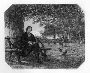 Hubert Kornelisz en Justus van Effen, ca. 1870