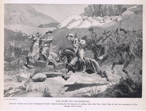 De haast naar Fouriesburg