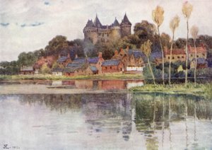 Chateau de Combourg (kleur litho)