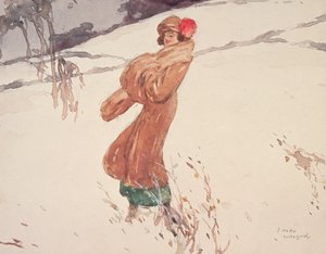 In de sneeuw door J. MacWilson