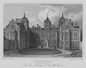 Aston Hall, Warwickshire, Voormalige Residentie van James Watt, Esquire, FSA