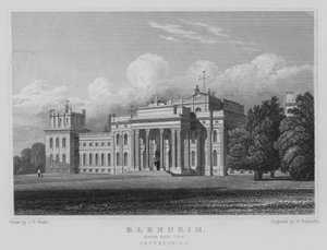 Blenheim, Zuidoost Zicht, Oxfordshire