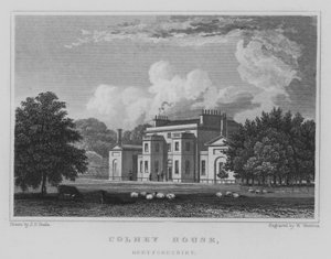 Colney House, Hertfordshire (gravure)