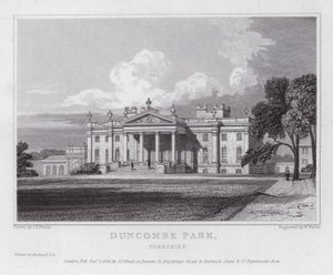 Duncombe Park, Yorkshire door John Preston Neale