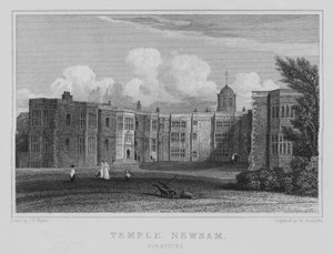Temple Newsam, Yorkshire (gravure)
