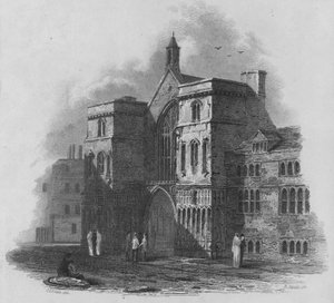 Westminster Hall door John Preston Neale