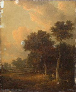 Landschap door J Paul