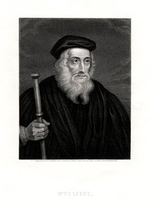 John Wycliffe, Engelse theoloog, 19e eeuw door J. Posselwhite