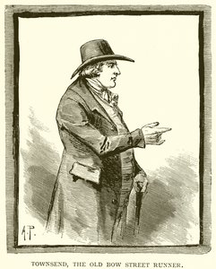 Townsend, de oude Bow Street Runner door J. R. Sinclair