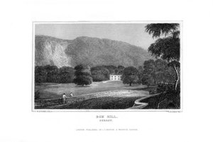 Box Hill, Surrey, 1829 door J. Rogers