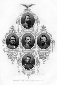 Generaals van het Geconfedereerde Leger, 1862-1867
