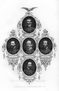 Generaals van het Confederale Leger, 1862-1867
