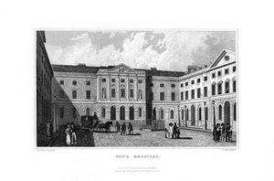 Guys Hospital, Southwark, Londen, 1829