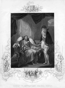 Hendrik IV berispt prins Hendrik, 19e eeuw