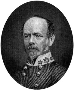 Joseph Eggleston Johnston, generaal van de Geconfedereerden door J. Rogers
