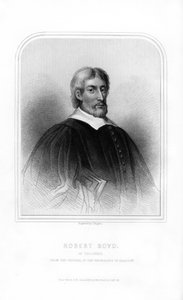 Robert Boyd van Trochrig, eminente Schotse godgeleerde, 1870