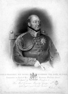 Veldmaarschalk Prins Frederik, Hertog van York en Albany 1763-1827, 19e eeuw