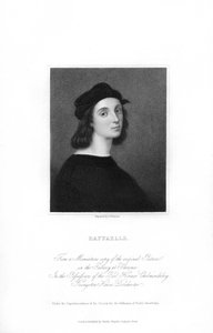 Raphael, Italiaanse Renaissance kunstenaar, c1836