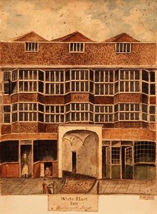 White Hart Inn, Bishopsgate Street, ca. 1810